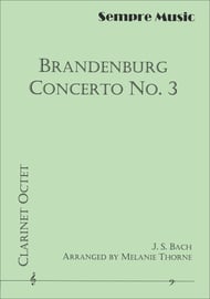 Brandenburg Concerto #3 Clarinet Octet cover Thumbnail
